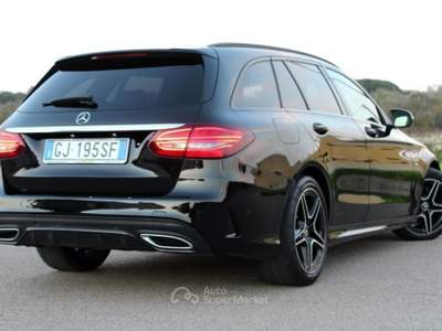 Mercedes-Benz Classe C MERCEDES C220 d SW Aut. *AMG Night Edition Nero usata Monteroni di Lecce
