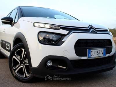 Citroen C3 1.5 BlueHDi Shine *Bicolore *Carplay Bianco usata Monteroni di Lecce