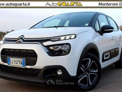 Citroen C3 1.5 BlueHDi Shine *Bicolore *Carplay Bianco usata Monteroni di Lecce