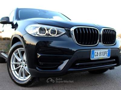 BMW X3 sDrive 18d Aut. *LED *Carplay Nero usata Monteroni di Lecce