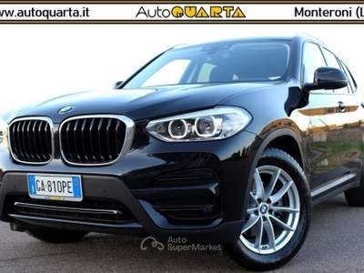 BMW X3 sDrive 18d Aut. *LED *Carplay Nero usata Monteroni di Lecce