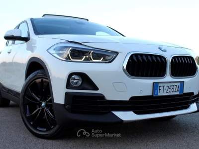 BMW X2 xDrive 18d Aut. *Tetto *SOLI 39.000 KM Bianco usata Monteroni di Lecce