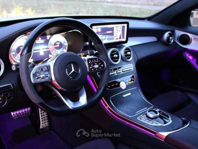 Mercedes-Benz Classe C MERCEDES C220d SW Aut. *AMG Night Edition Bianco usata Monteroni di Lecce