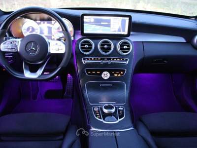 Mercedes-Benz Classe C MERCEDES C220d SW Aut. *AMG Night Edition Bianco usata Monteroni di Lecce