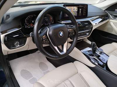 BMW Serie 5 530d 530d 48V Touring Luxury Blu/Azzurro usata Prato