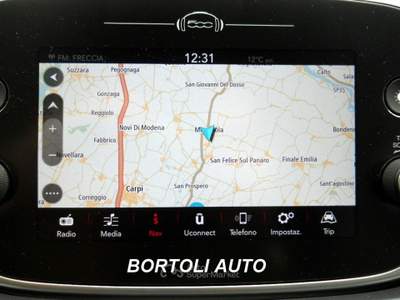 Fiat 500X 1.6 MJET 86.000 KM  LOUNGE CON NAVIGATORE Grigio usata Mirandola