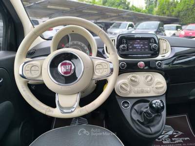 Fiat 500 1.2 EasyPower Lounge TAGLIANDATA! PDC! GPL! Nero usata Roma