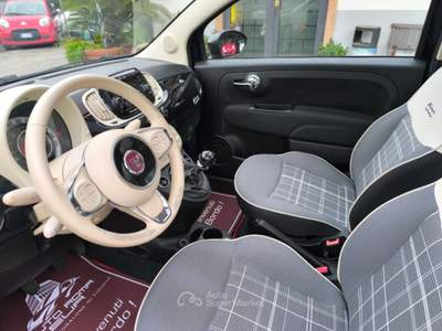 Fiat 500 1.2 EasyPower Lounge TAGLIANDATA! PDC! GPL! Nero usata Roma