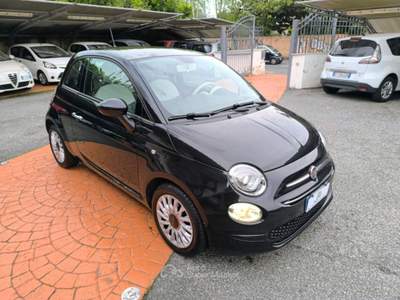 Fiat 500 1.2 EasyPower Lounge TAGLIANDATA! PDC! GPL! Nero usata Roma