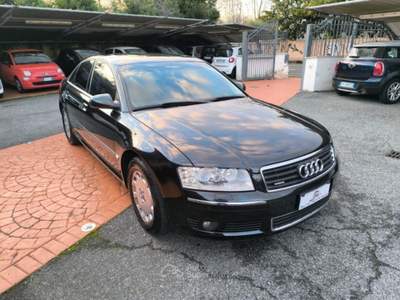 Audi A8 3.0 V6 TDI quattro tiptronic CRONOLOGIA TAGLIANDI! Nero usata Roma