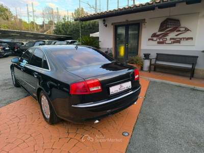 Audi A8 3.0 V6 TDI quattro tiptronic CRONOLOGIA TAGLIANDI! Nero usata Roma