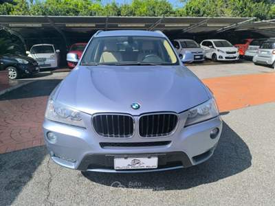 BMW X3 xDrive20d Eletta NAVI! PDC! R17! Blu/Azzurro usata Roma