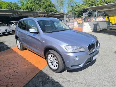 BMW X3 xDrive20d Eletta NAVI! PDC! R17! Blu/Azzurro usata Roma