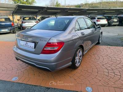 Mercedes-Benz Classe C CDI 4Matic BlueEFFICIENCY Avantgarde FULL OPTIONAL Grigio usata Roma