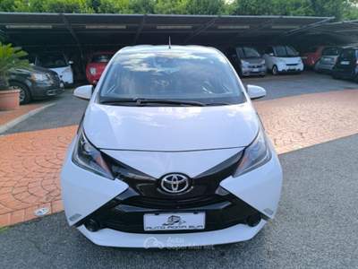 Toyota Aygo 1.0 VVT-i 69 CV 5 porte x-cool TSS PREZZO REALE! Bianco usata Roma