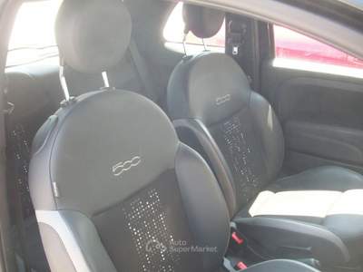 Fiat 500 VETTURA PRONTA CONSEGNA KM CERTIFICATI!!! Nero usata Borgaro Torinese
