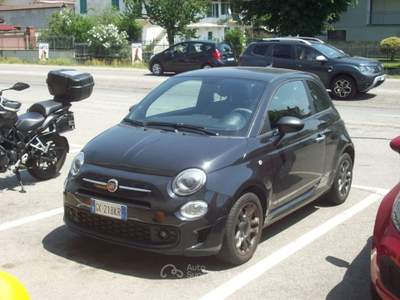 Fiat 500 VETTURA PRONTA CONSEGNA KM CERTIFICATI!!! Nero usata Borgaro Torinese