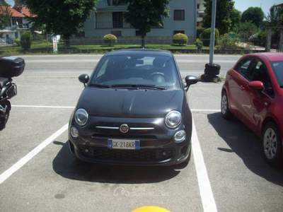 Fiat 500 VETTURA PRONTA CONSEGNA KM CERTIFICATI!!! Nero usata Borgaro Torinese