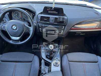 BMW Serie 1 116d BMW 116d 5p. Sport Bianco usata Foligno
