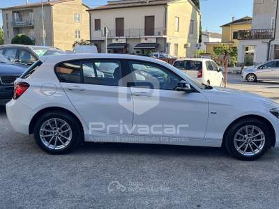 BMW Serie 1 116d BMW 116d 5p. Sport Bianco usata Foligno