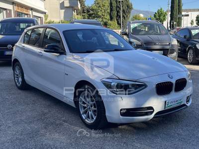 BMW Serie 1 116d BMW 116d 5p. Sport Bianco usata Foligno