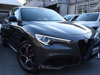 Alfa Romeo Stelvio 2.0 Turbo 280 CV AT8 Q4 VELOCE Grigio usata Roma