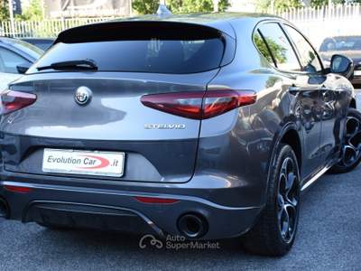 Alfa Romeo Stelvio 2.0 Turbo 280 CV AT8 Q4 VELOCE Grigio usata Roma