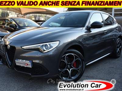 Alfa Romeo Stelvio 2.0 Turbo 280 CV AT8 Q4 VELOCE Grigio usata Roma