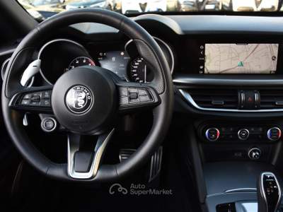 Alfa Romeo Stelvio 2.0 Turbo 280 CV AT8 Q4 VELOCE Grigio usata Roma