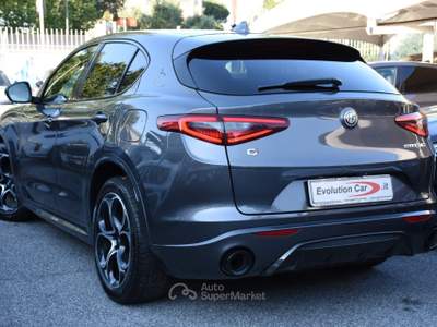 Alfa Romeo Stelvio 2.0 Turbo 280 CV AT8 Q4 VELOCE Grigio usata Roma