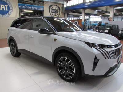 Peugeot 5008 Hybrid 136 e-DCS6 GT Bianco usata Rho