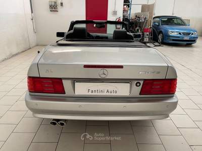 Mercedes-Benz SL R129 3.2 231cv c.auto 4 posti Metano-Hard Top Argento usata BRESCIA