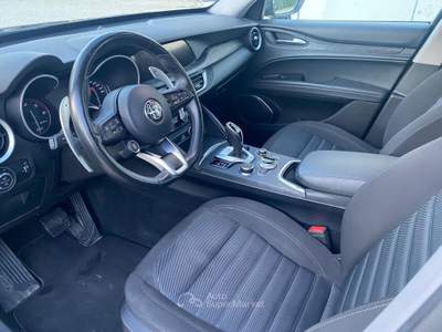 Alfa Romeo Stelvio VETTURA PRONTA CONSEGNA KM CERTIFICATI!!! Nero usata Borgaro Torinese