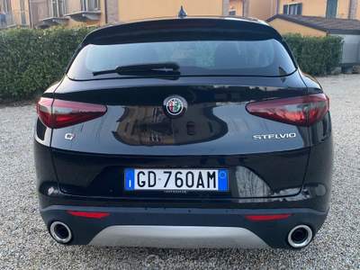 Alfa Romeo Stelvio VETTURA PRONTA CONSEGNA KM CERTIFICATI!!! Nero usata Borgaro Torinese