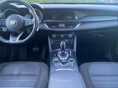 Alfa Romeo Stelvio VETTURA PRONTA CONSEGNA KM CERTIFICATI!!! Nero usata Borgaro Torinese