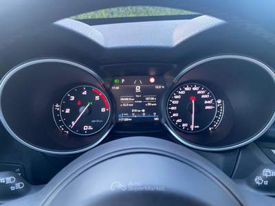 Alfa Romeo Stelvio VETTURA PRONTA CONSEGNA KM CERTIFICATI!!! Nero usata Borgaro Torinese