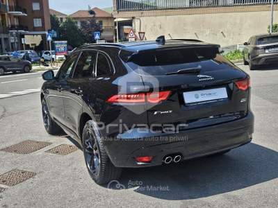 Jaguar F-Pace JAGUAR F-Pace 2.0 D 180 CV AWD aut. R-Sport Nero usata Moncalieri