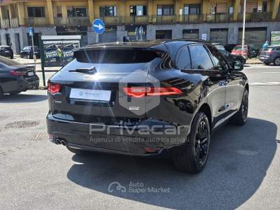 Jaguar F-Pace JAGUAR F-Pace 2.0 D 180 CV AWD aut. R-Sport Nero usata Moncalieri