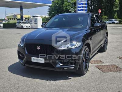 Jaguar F-Pace JAGUAR F-Pace 2.0 D 180 CV AWD aut. R-Sport Nero usata Moncalieri
