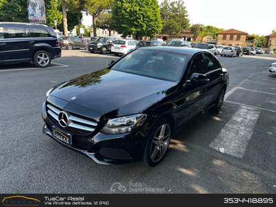 Mercedes-Benz Classe C Mercedes-Benz C-Class C 180 D Executive #11090 Nero usata Bastia Umbra