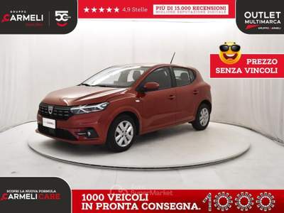 Dacia Sandero 1.0 SCe Comfort SL DaciaPlus Rosso usata Coccaglio