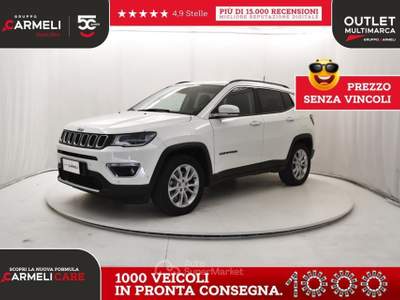 Jeep Compass 1.3 Turbo T4 PHEV Limited 4xe AT6 Bianco usata Coccaglio