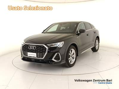 Audi Q3 sportback 35 2.0 tdi s line edition s-tronic Nero usata Bari
