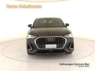 Audi Q3 sportback 35 2.0 tdi s line edition s-tronic Nero usata Bari