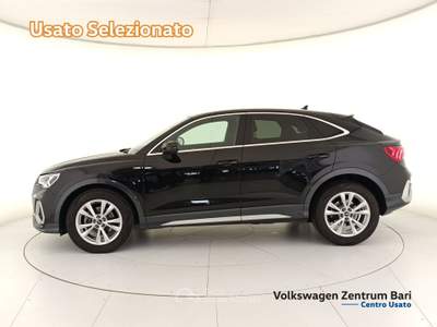 Audi Q3 sportback 35 2.0 tdi s line edition s-tronic Nero usata Bari