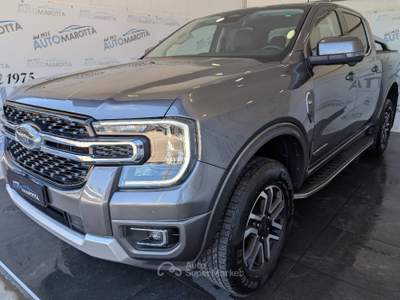 Ford Ranger 2.0 ecoblue doppia cabina Limited awd 205cv auto Grigio usata Limatola