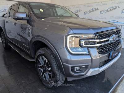 Ford Ranger 2.0 ecoblue doppia cabina Limited awd 205cv auto Grigio usata Limatola