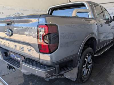 Ford Ranger 2.0 ecoblue doppia cabina Limited awd 205cv auto Grigio usata Limatola