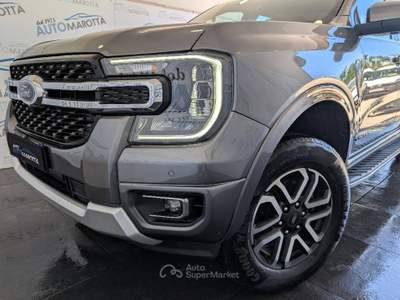 Ford Ranger 2.0 ecoblue doppia cabina Limited awd 205cv auto Grigio usata Limatola