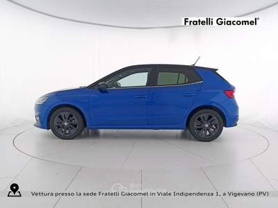Skoda Fabia 1.0 mpi evo style 80cv Nero usata Vigevano